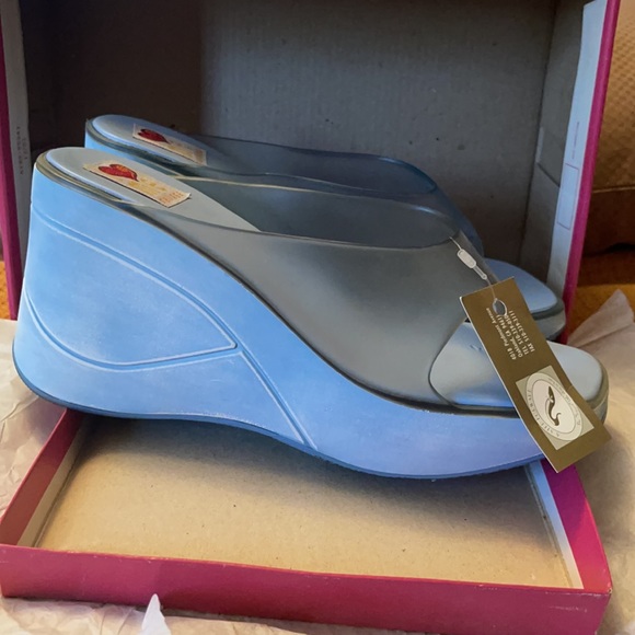 Melissa Blue Platform sandals - Picture 4 of 6